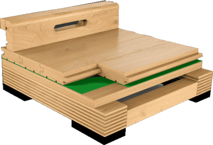 体育运动木地板需要室内的湿度