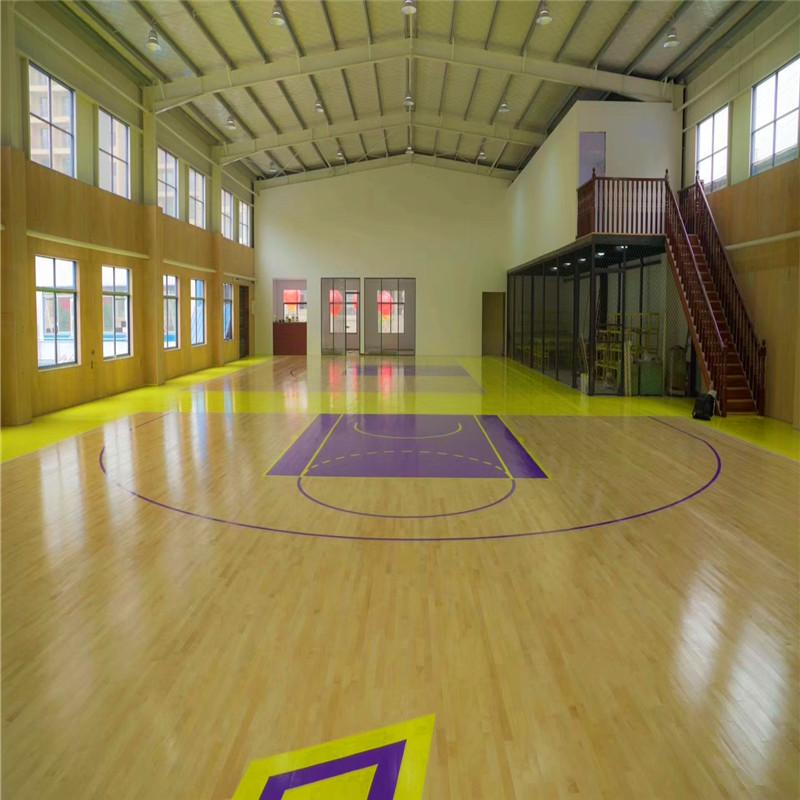 网球馆铺装枫桦木运动木地板的好处