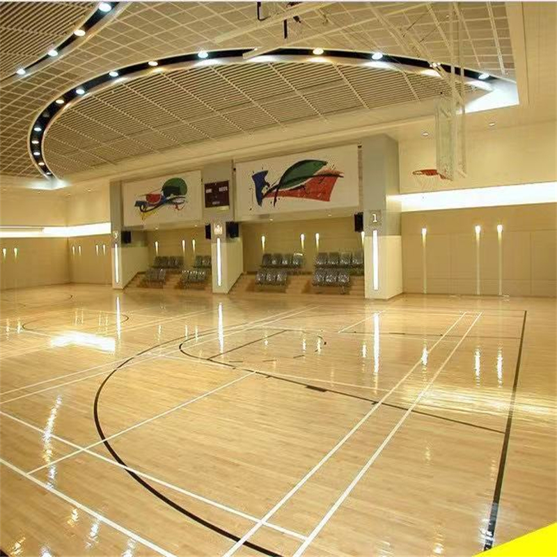 体育木地板 篮球木地板 羽毛球木地板注意养护事项